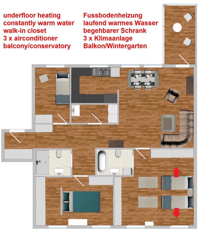 Swiss Central Luxury Apartment 132M2 SJJ Exteriör bild